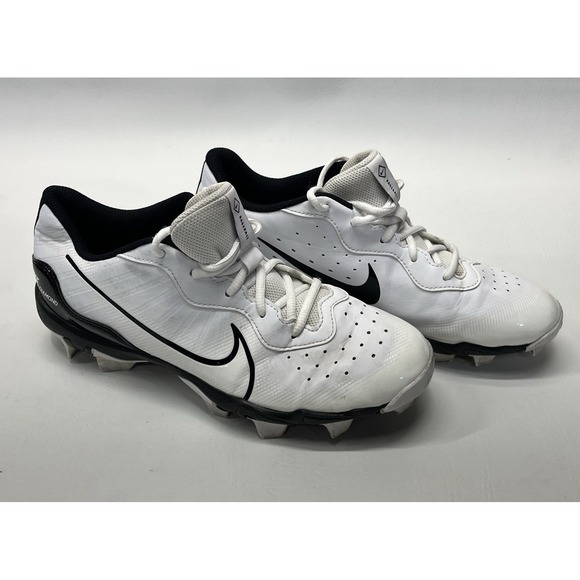 Nike Other - Nike Alpha Huarache 4 Keystone Baseball Cleat White Black DJ6524-101 Men Size 8